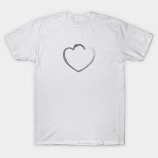 Mutant Heart Grey T-Shirt